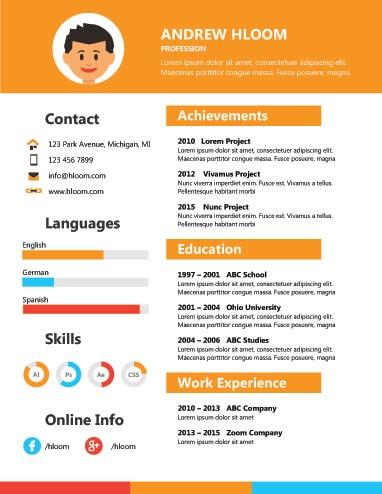 17 Infographic Resume Templates [Free Download]
