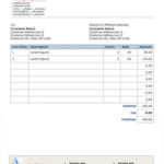 freelance writer invoice template