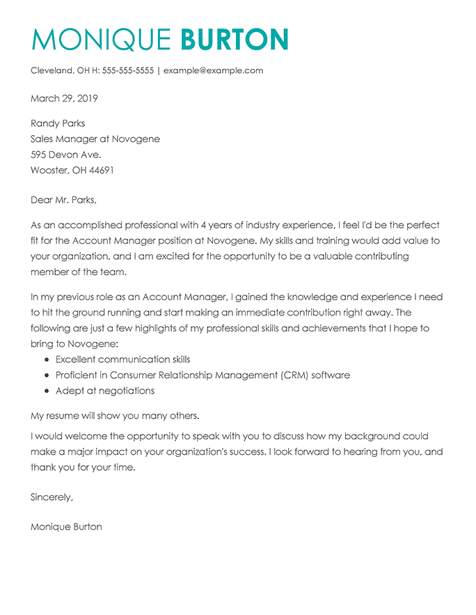 Communications Director Cover Letter from www.hloom.com