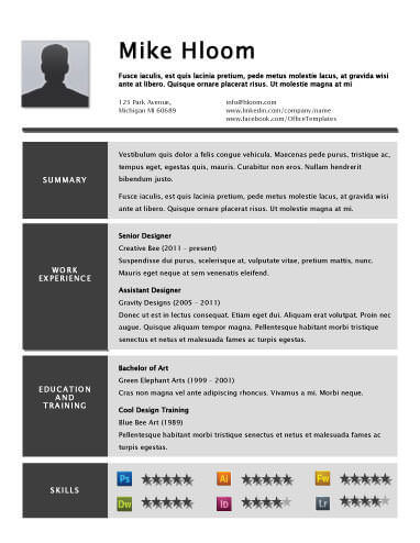49 creative resume templates unique non traditional designs