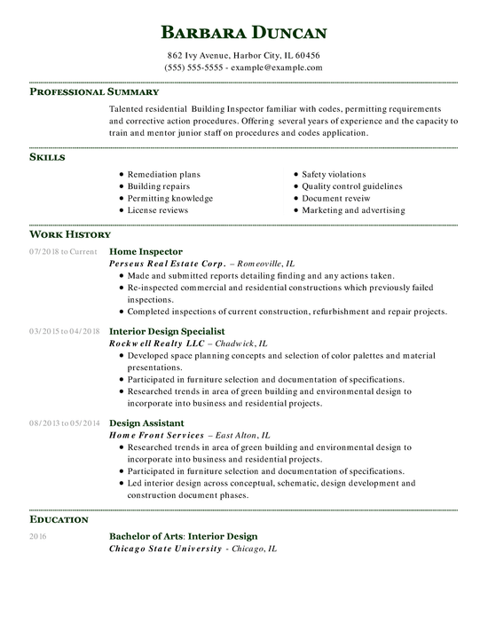 2021 S Best Resume Examples For Every Industry Hloom