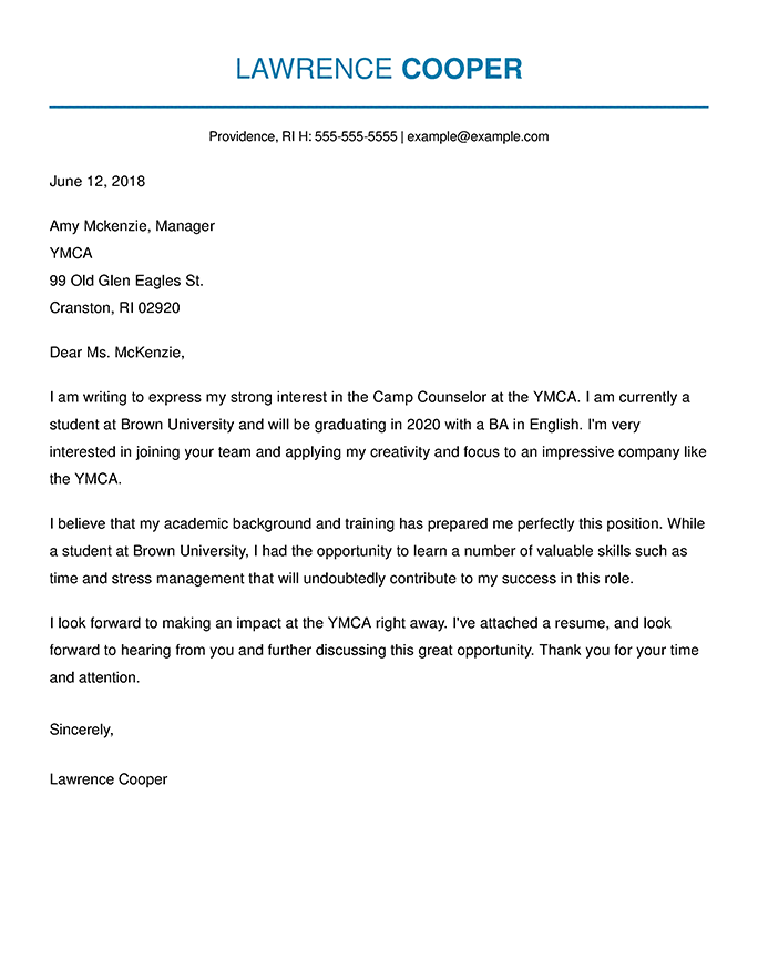 Cover Letter Examples That Land Interviews Hloom