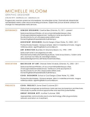 8 Free Openoffice Resume Templates Ott Format Hloom