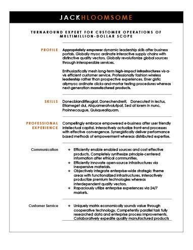 simple resume templates 75 examples free download best business resumes