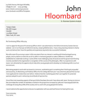 classic elegance cover letter