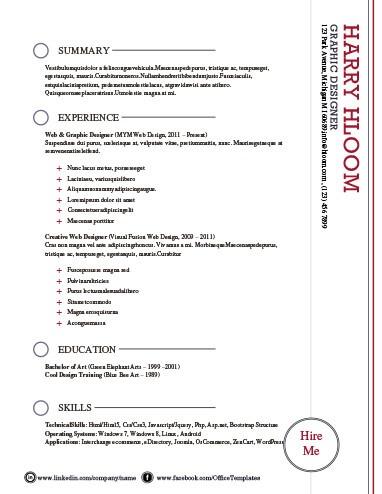 resume me