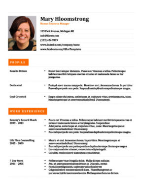 chronological resume definition format layout 103 examples cv format for experienced professionals