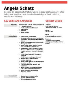 functional resume definition format layout 60 examples