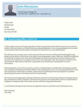 283 cover letter templates for any job cover of letter