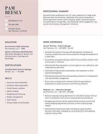 Resume Examples for Any Industry: Free Resume Builder