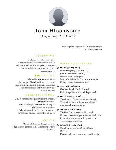 49 creative resume templates unique non traditional designs cv timeline