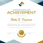 27 printable award certificates achievement merit honor