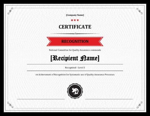 27 printable award certificates achievement merit honor