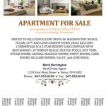 Apartment for sale tear-off Real Estate Flyer