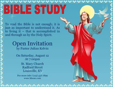 Bible Study Open Invitation