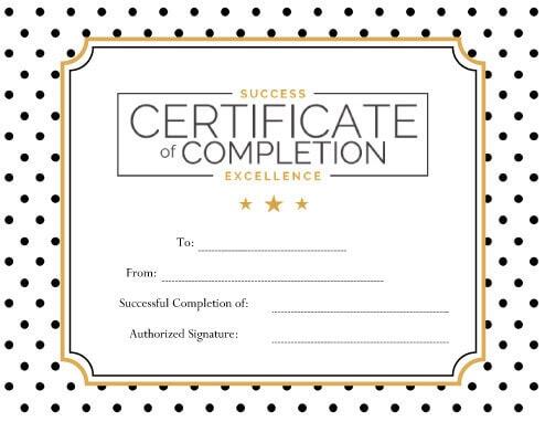 Award Certificate Template Certificate Templates Best Free