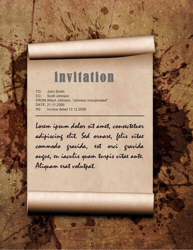 26 Modeles D Invitation De Fete Gratuits Imprimable Avec Microsoft