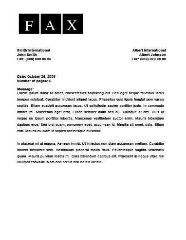 29 Plantillas De Hoja De Portada De Fax Imprimible Gratis Hloom