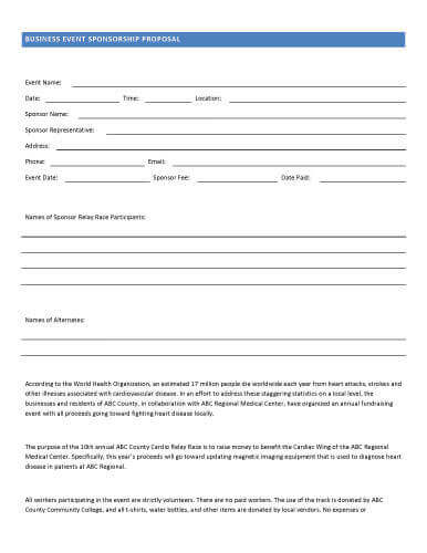 Event Proposal Template Doc from www.hloom.com