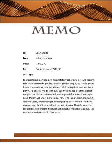 school memorandum sample