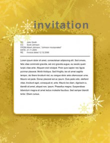 Modèles d'invitations de fêtes imprimables dans Word