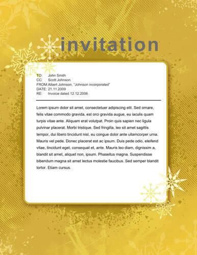 Formal Dinner Invitation Template from www.hloom.com