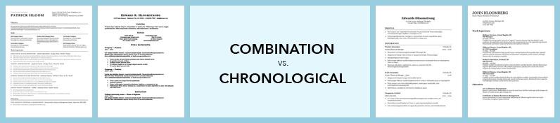 what is a combination resumes