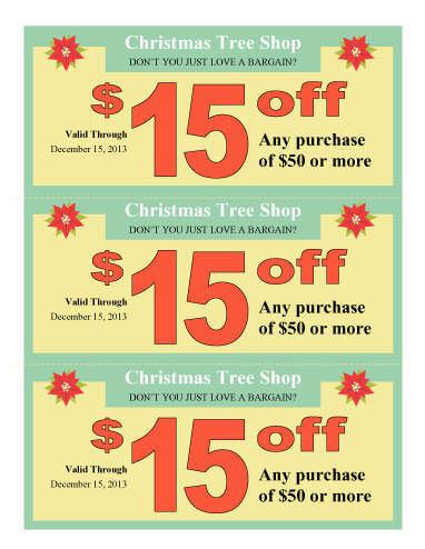 Discount Offer Christmas Coupon