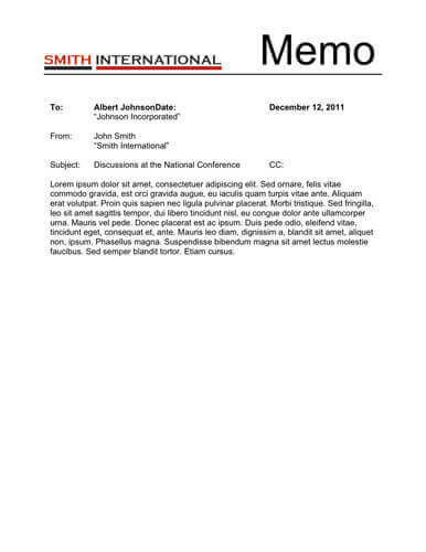 Elegant Memo Template Microsoft Word Elegant Memo Template Microsoft Word