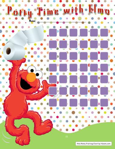 Potty Training Chart Free Printable