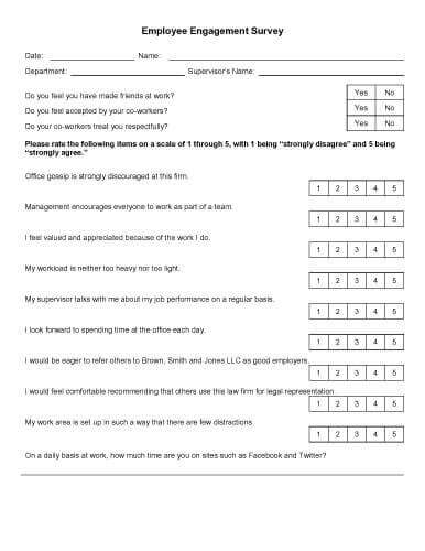 30 Sample Survey Templates In Microsoft Word Hloom - 