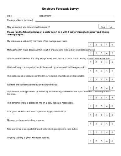 Restaurant Comment Card Template For Word