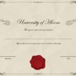 11 free printable degree certificates templates free graduation certificate templates