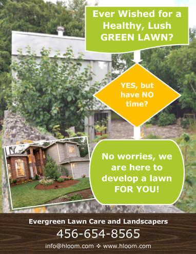Lawn Care Flyer Template For Word
