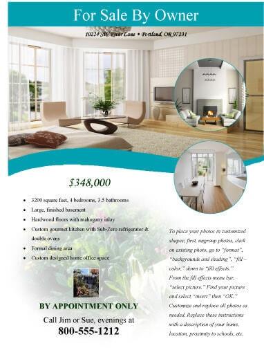 14 Free Flyers For Real Estate Sell Rent Hloom