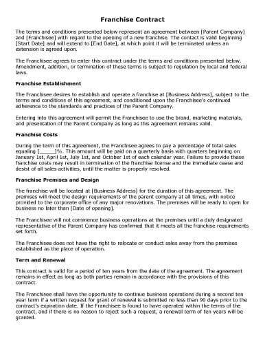 Business Agreement Contract Template from www.hloom.com