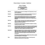 5 customizable resume outline templates and worksheets