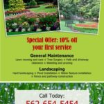 General Maintenance and Landscaping Flyer