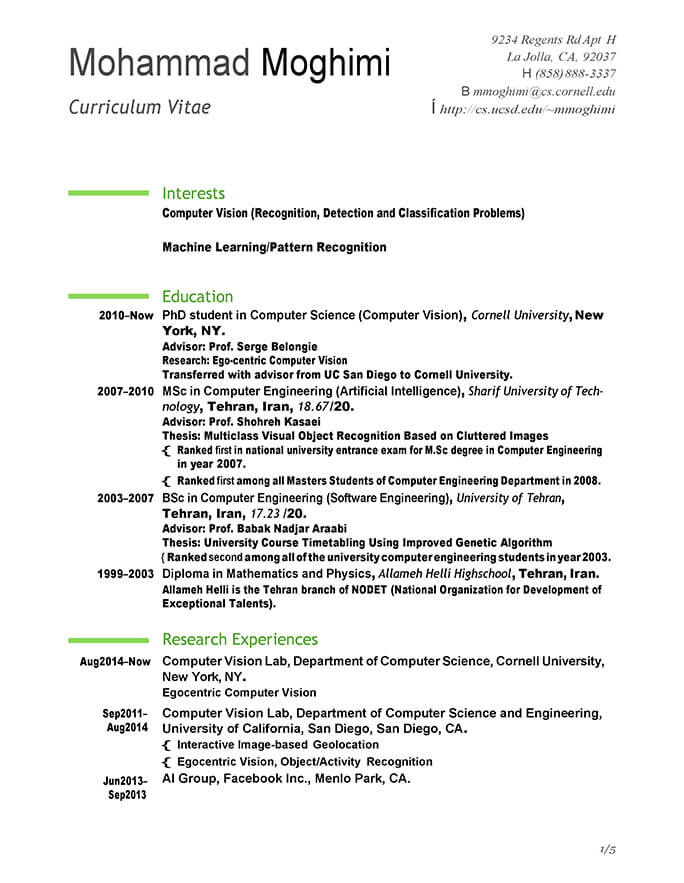 Internship Resume Template And Job Related Tips Hloom