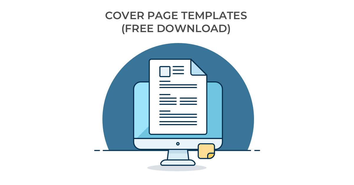 Mla Cover Sheet Template Mla Cover Sheet Template