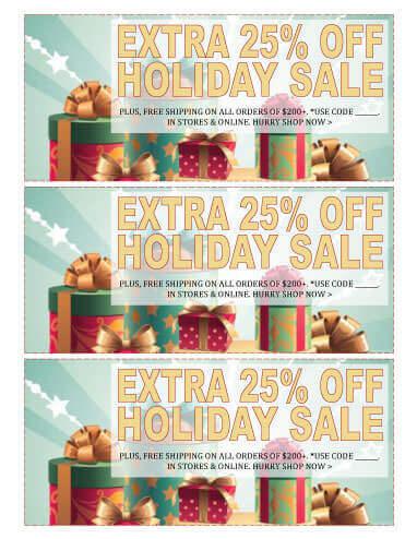 21 free printable christmas coupons