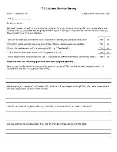 16 Customer Satisfaction Survey Templates Free Sample