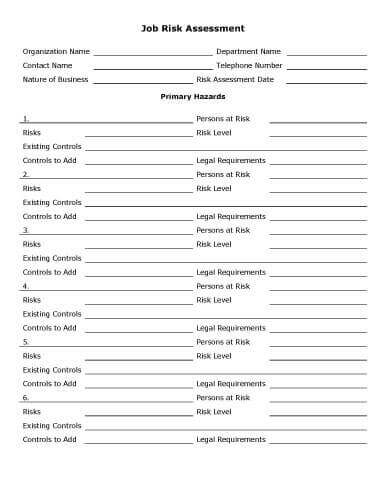 6 Security Assessment Checklist Templates In Pdf Free