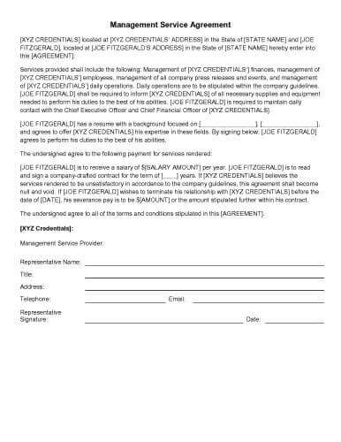 Legal Service Agreement Template from www.hloom.com