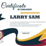 scholarship certificate hloom com scholarship certificate examples