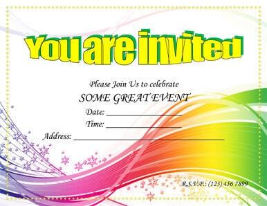 Celebration Invitation Template from www.hloom.com