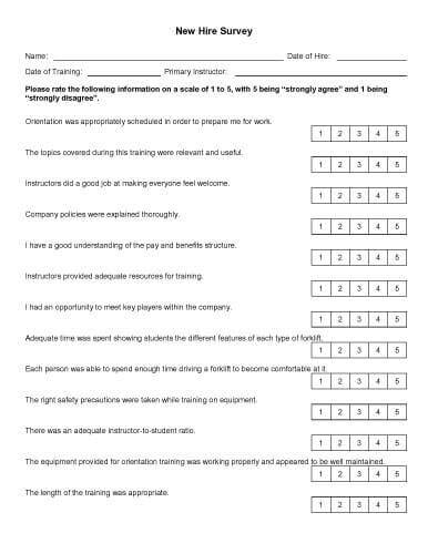 30 Sample Survey Templates In Microsoft Word Hloom