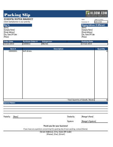 Packing List Template Excel from www.hloom.com