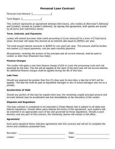 Legally Binding Contract Template from www.hloom.com