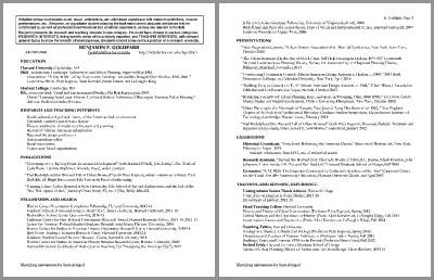 Cv Sample For Phd Candidates Myperfectcv